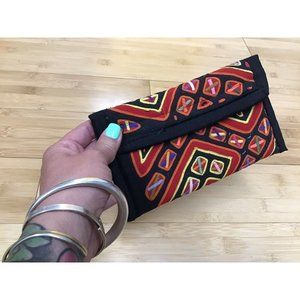 - VTG Reverse Quilted Mola Wallet